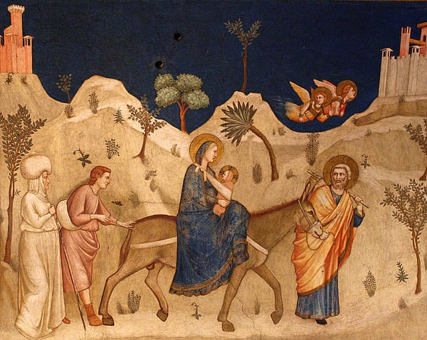 Flight into Egypt (Giott)